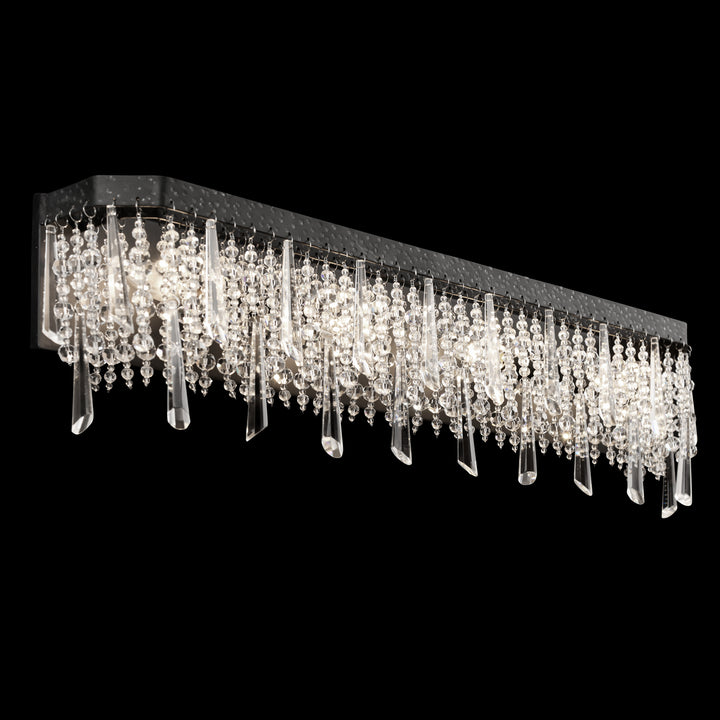 Varaluz Barcelona 270B04OX Bath Vanity Light 27 in. wide - Onyx