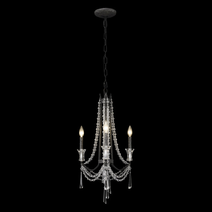 Varaluz Barcelona 270C03OX Chandelier Light - Onyx