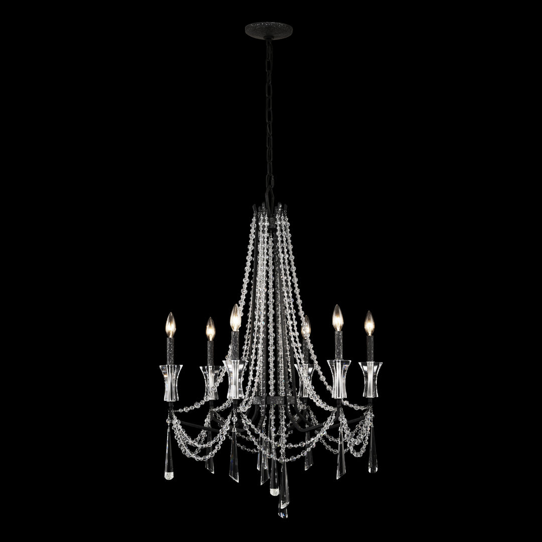 Varaluz Barcelona 270C06OX Chandelier Light - Onyx