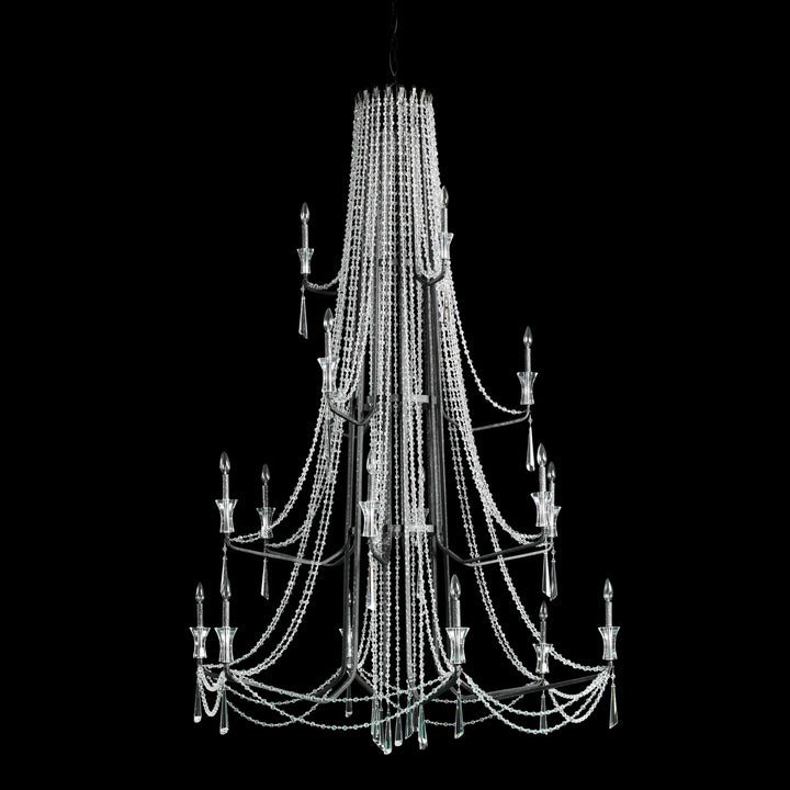 Varaluz Barcelona 270C18OX Chandelier Light - Onyx