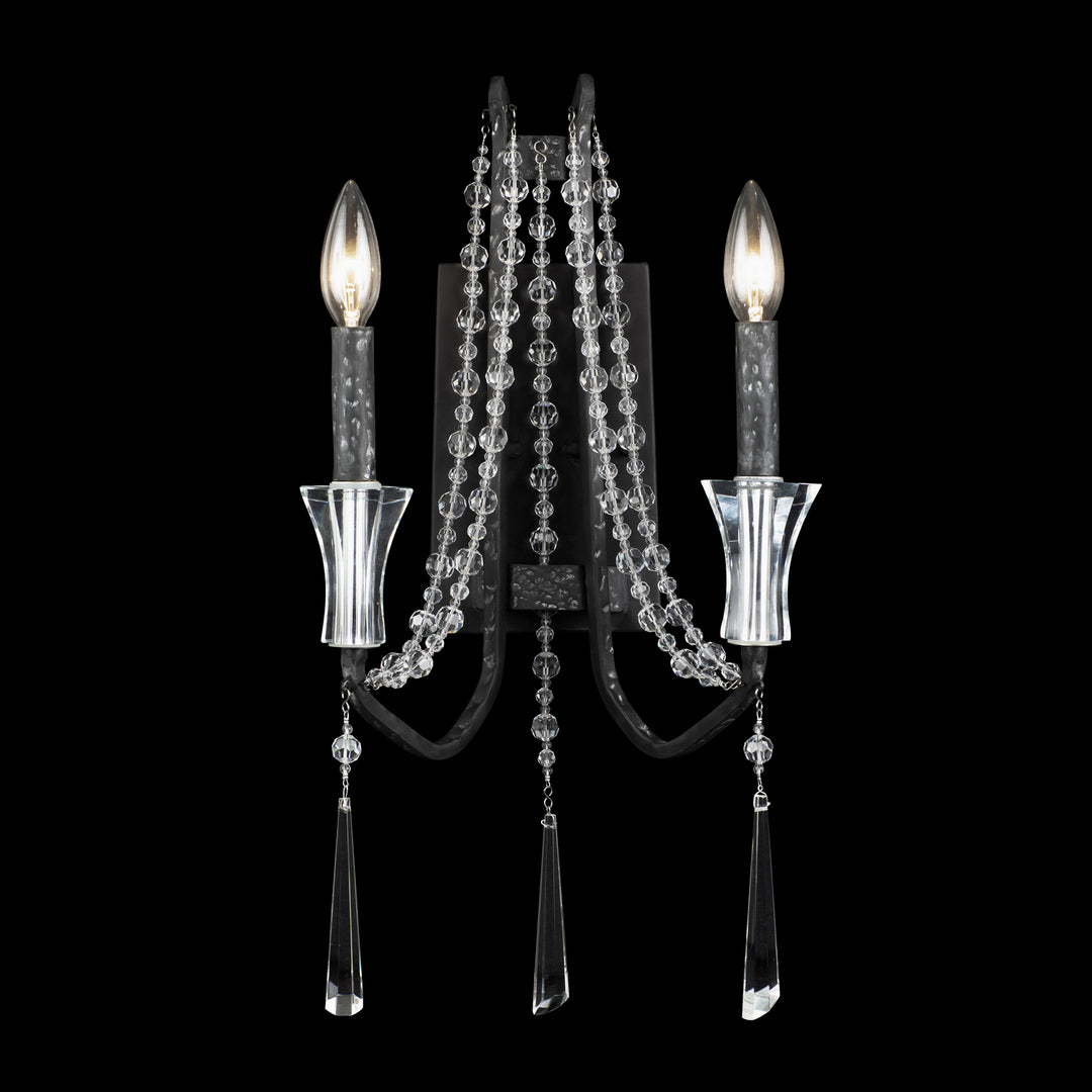 Varaluz Barcelona 270W02OX Wall Sconce Light - Onyx