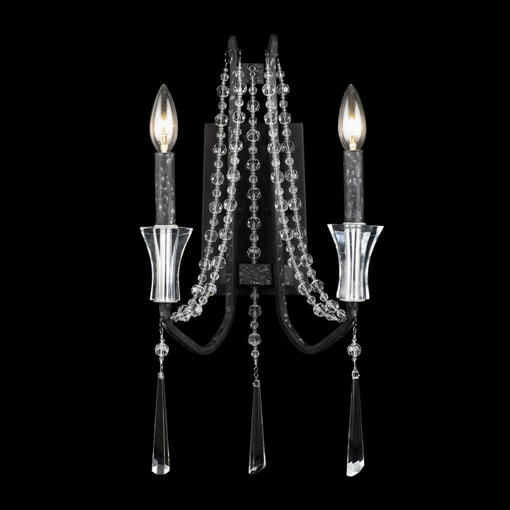 Varaluz Barcelona 270W02OX Wall Sconce Light - Onyx
