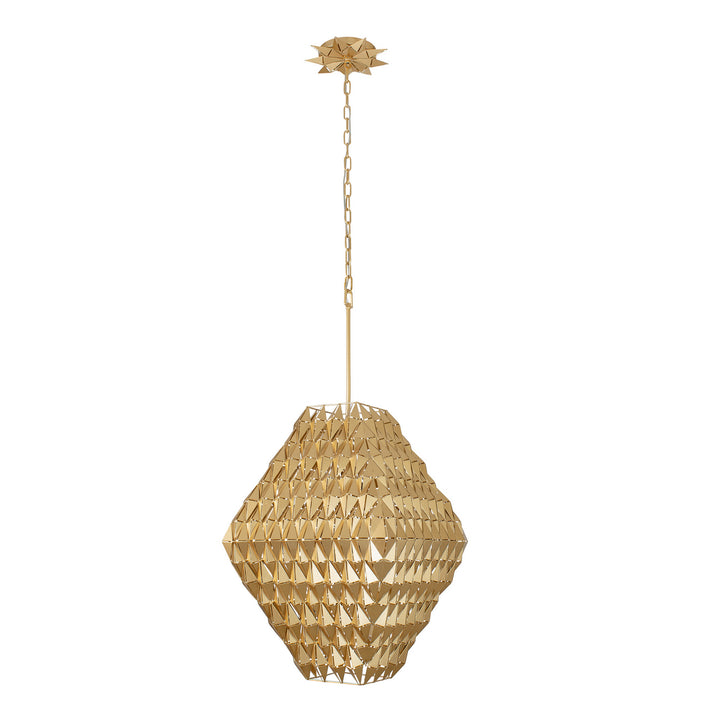 Varaluz Forever 342F08FG Chandelier Light - French Gold