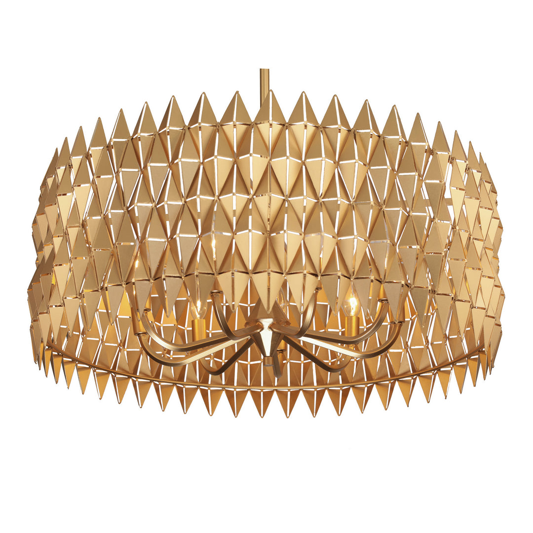 Varaluz Forever 342P09FG Chandelier Light - French Gold