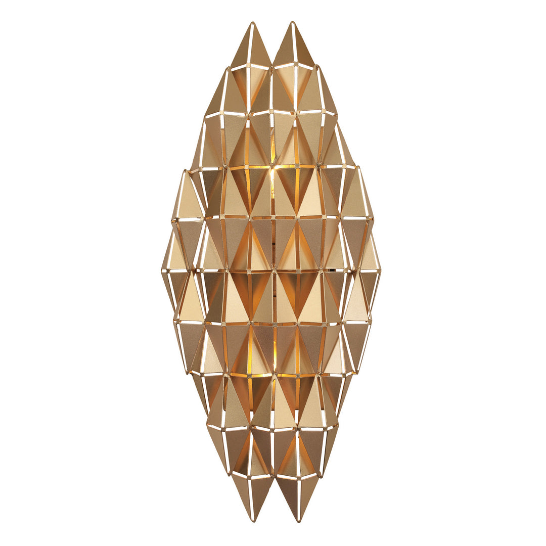 Varaluz Forever 342W02FG Wall Sconce Light - French Gold