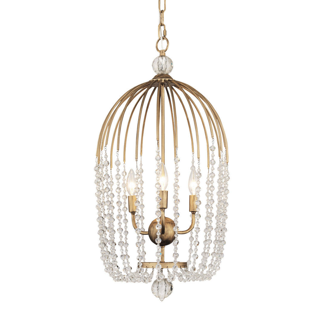 Varaluz Voliere 343F03HG Chandelier Light - Havana Gold