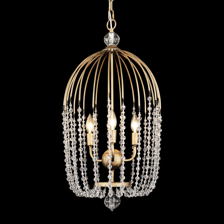 Varaluz Voliere 343F03HG Chandelier Light - Havana Gold