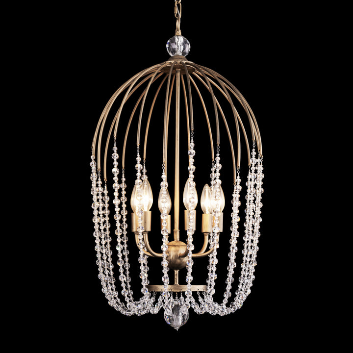 Varaluz Voliere 343F06HG Chandelier Light - Havana Gold