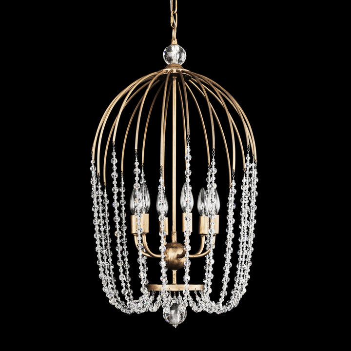 Varaluz Voliere 343F06HG Chandelier Light - Havana Gold