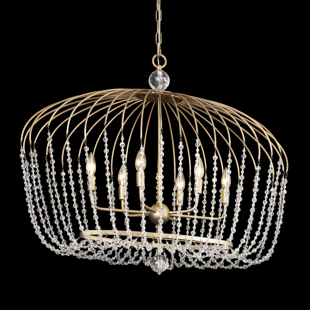 Varaluz Voliere 343N06HG Chandelier Light - Havana Gold