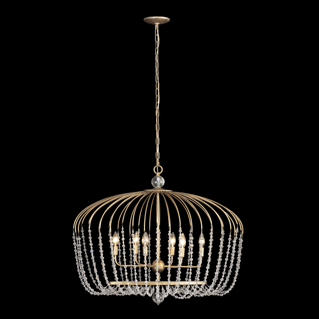 Varaluz Voliere 343N06HG Chandelier Light - Havana Gold