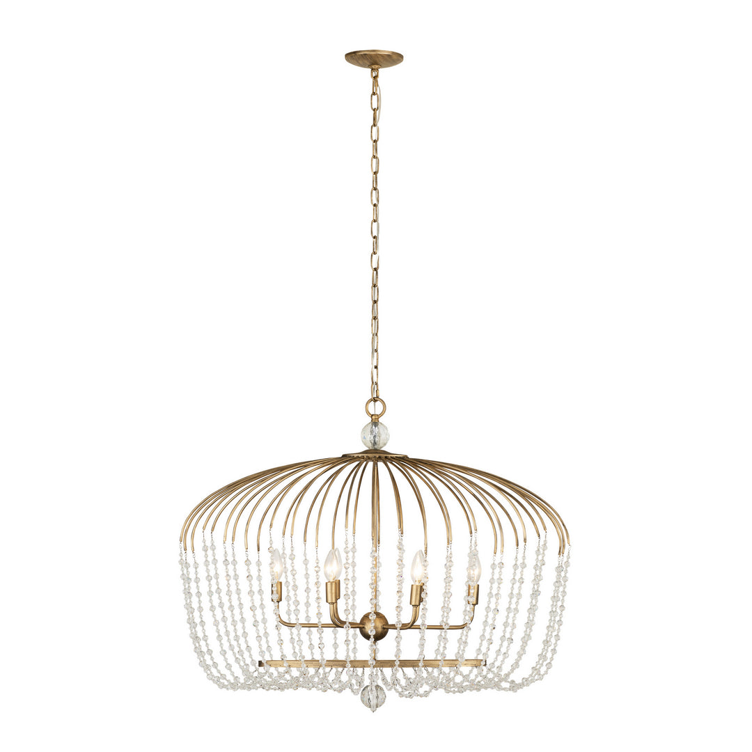Varaluz Voliere 343N06HG Chandelier Light - Havana Gold