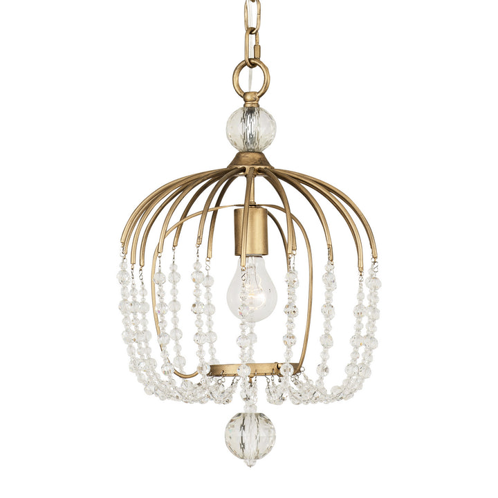 Varaluz Voliere 343P01HG Pendant Light - Havana Gold