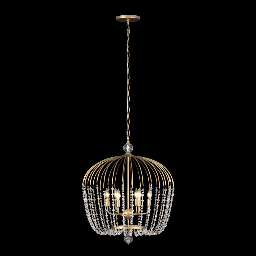Varaluz Voliere 343P06HG Chandelier Light - Havana Gold