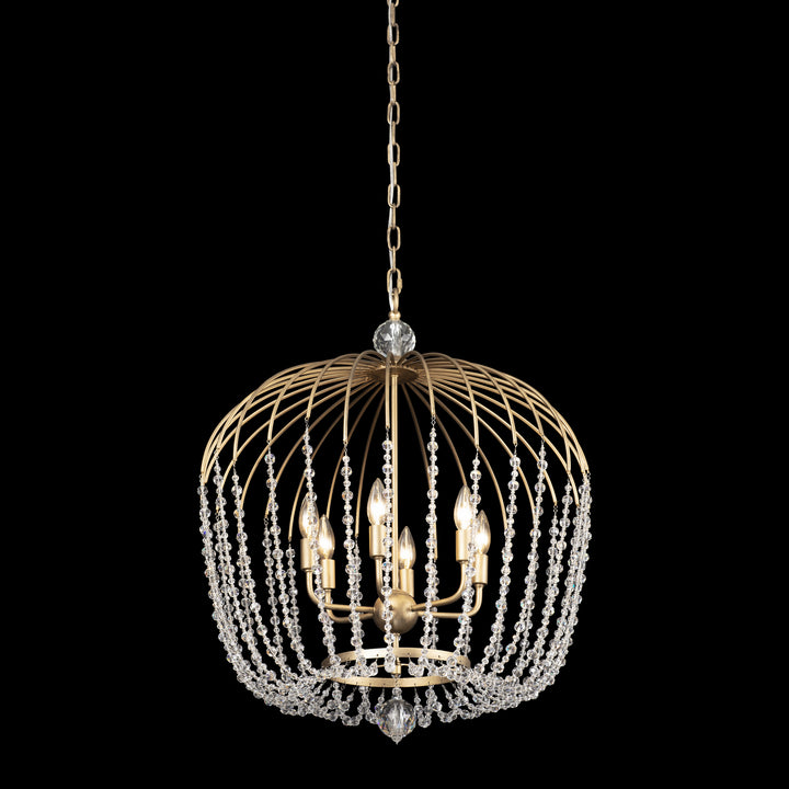 Varaluz Voliere 343P06HG Chandelier Light - Havana Gold