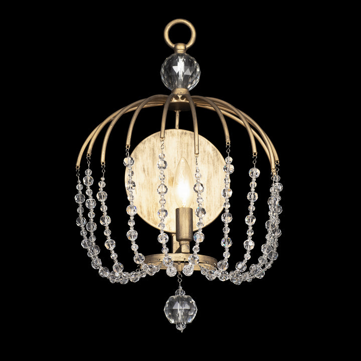 Varaluz Voliere 343W01HG Wall Sconce Light - Havana Gold