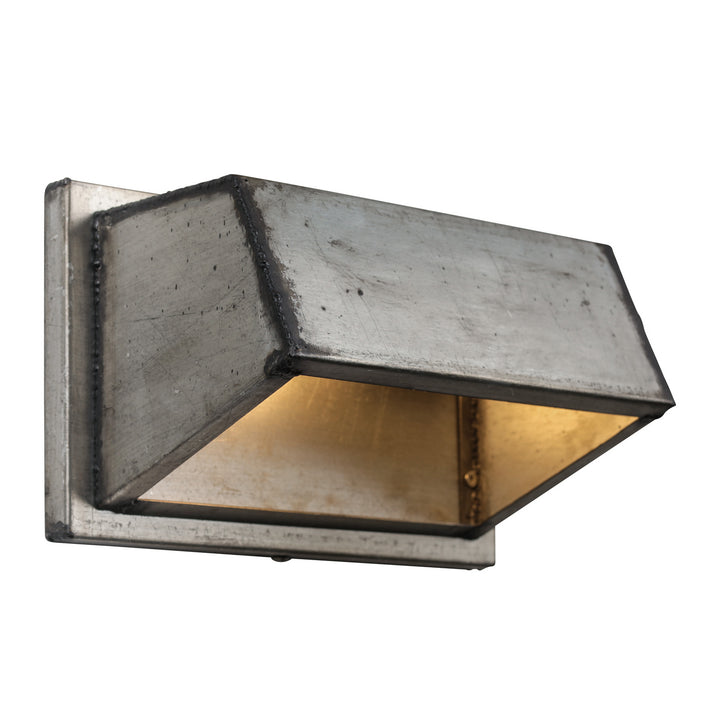 Varaluz Galvanic 344B01OG Wall Sconce Light - Ombre Galvanized