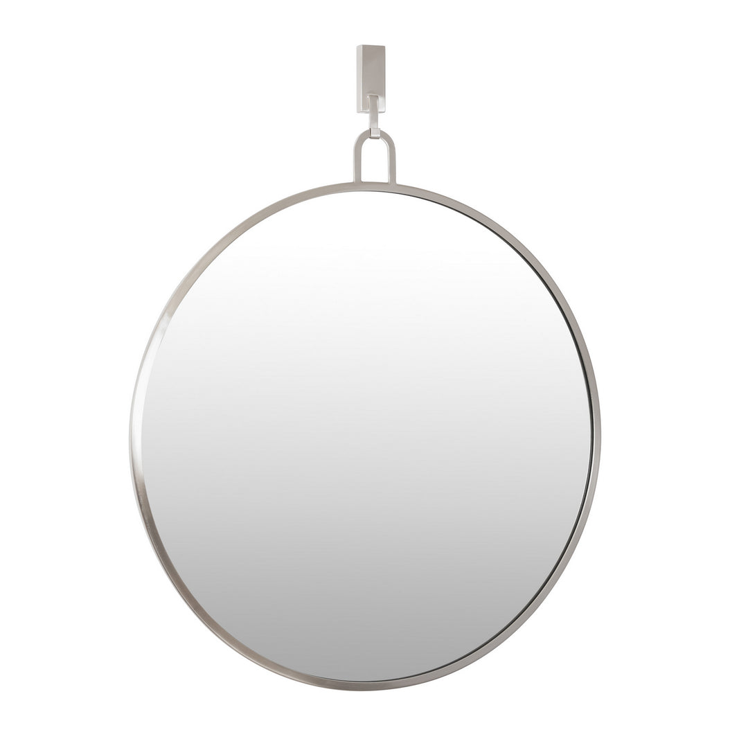 Varaluz Lighting 407A01BN Modern Varaluz Casa Mirror Brushed Nickel