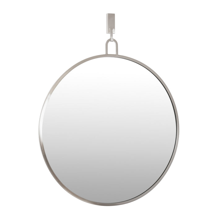 Varaluz Lighting 407A01BN Modern Varaluz Casa Mirror Brushed Nickel