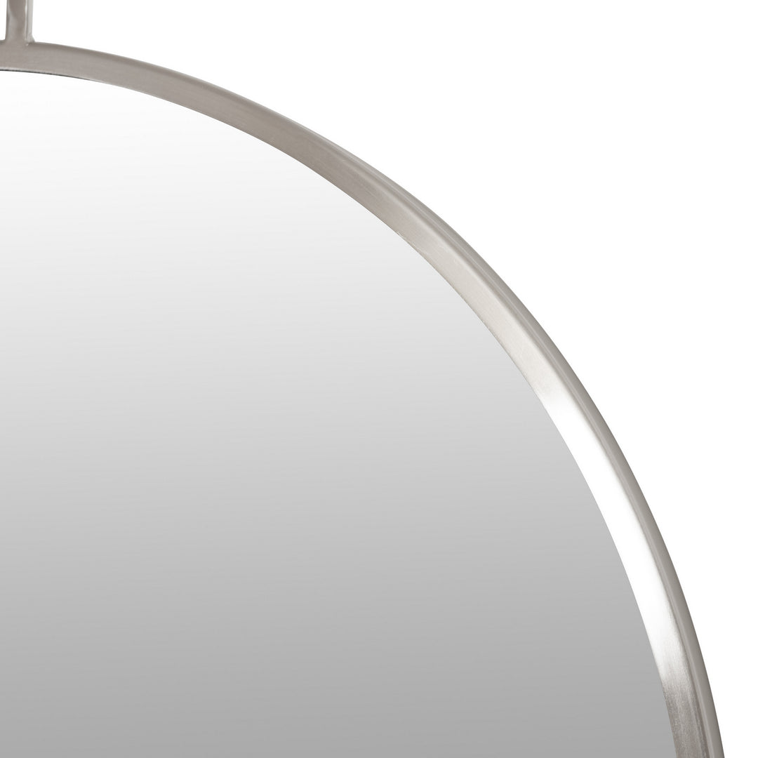 Varaluz Lighting 407A01BN Modern Varaluz Casa Mirror Brushed Nickel