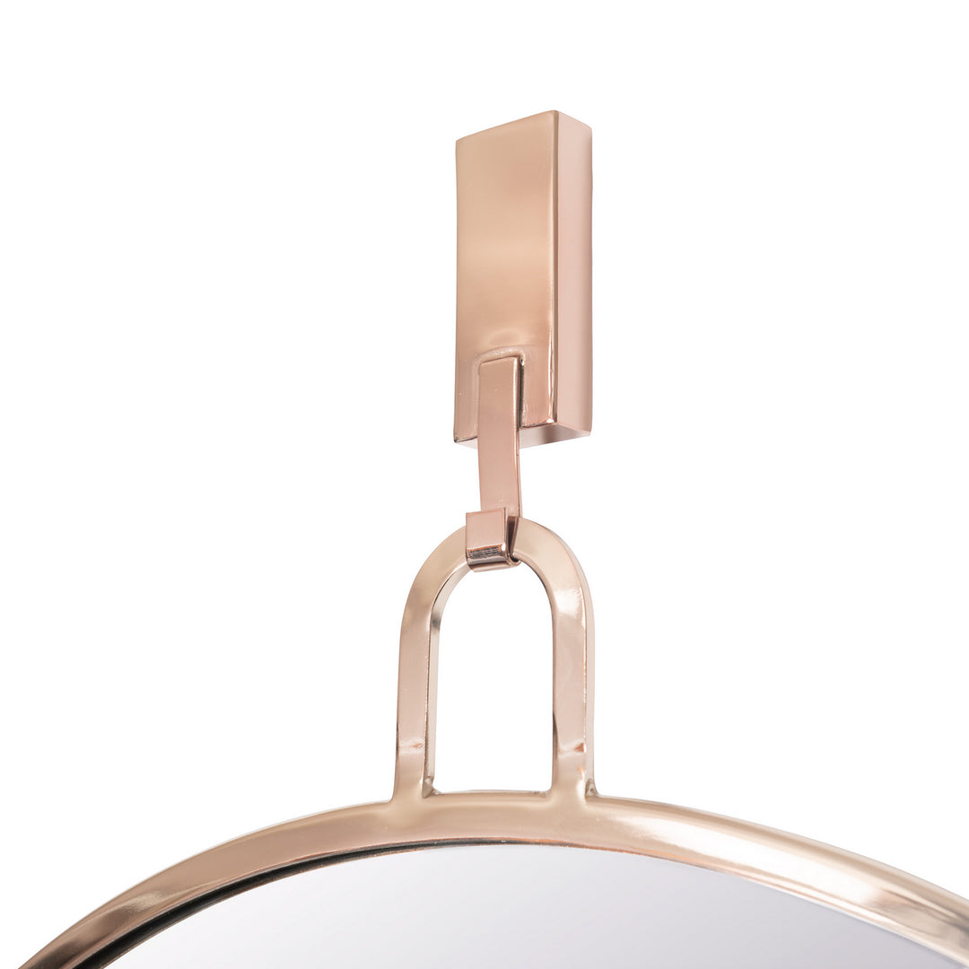 Varaluz Lighting 407A01RG Modern Varaluz Casa Mirror Rose Gold