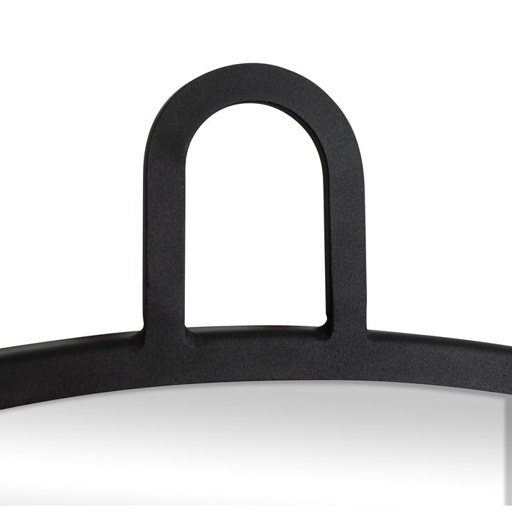 Varaluz Lighting 407A03BL Modern Varaluz Casa Mirror Black