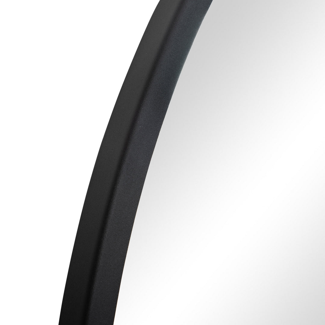 Varaluz Lighting 428A01BL Modern Varaluz Casa Mirror Black