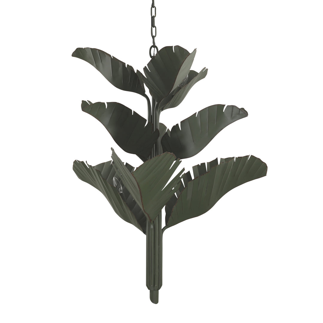 Varaluz Banana Leaf 901C09 Chandelier Light - Banana Leaf