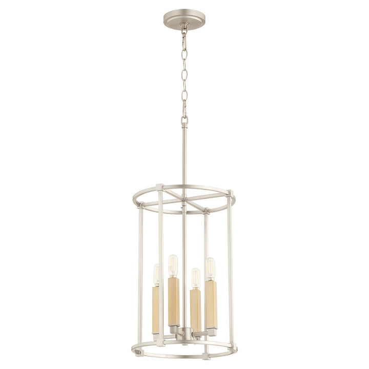 Quorum Olympus 686-4-65 Pendant Light - Satin Nickel