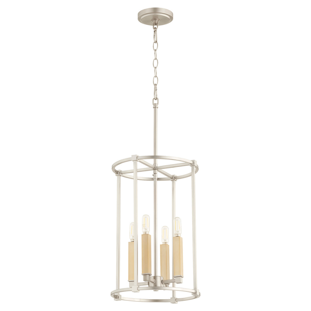 Quorum Olympus 686-4-65 Pendant Light - Satin Nickel