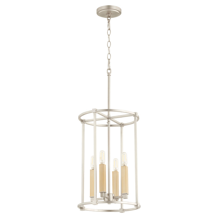 Quorum Olympus 686-4-65 Pendant Light - Satin Nickel