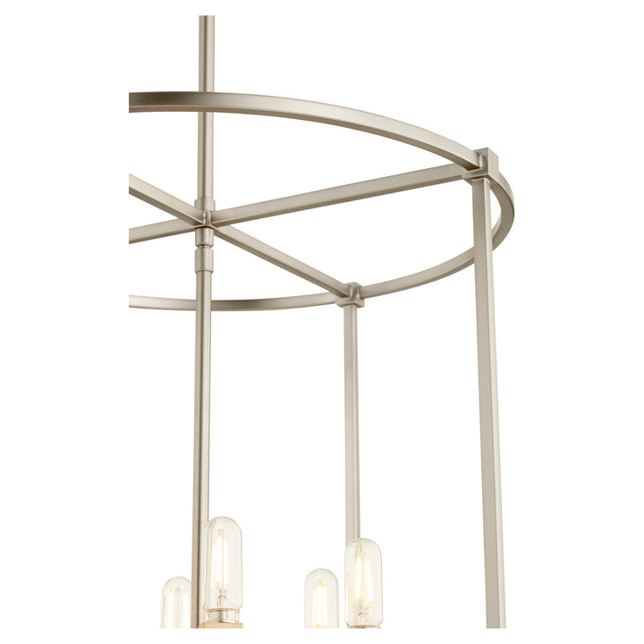 Quorum Olympus 686-6-65 Pendant Light - Satin Nickel