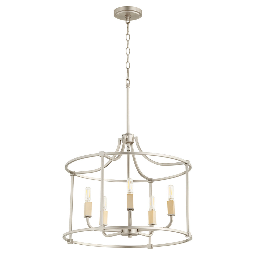 Quorum Olympus 646-5-65 Pendant Light - Satin Nickel