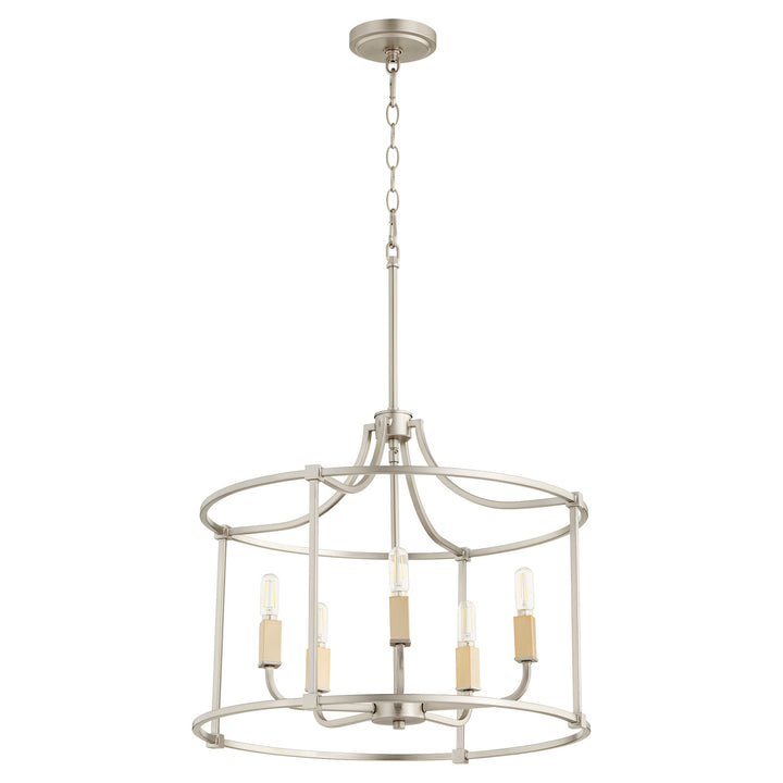 Quorum Olympus 646-5-65 Pendant Light - Satin Nickel
