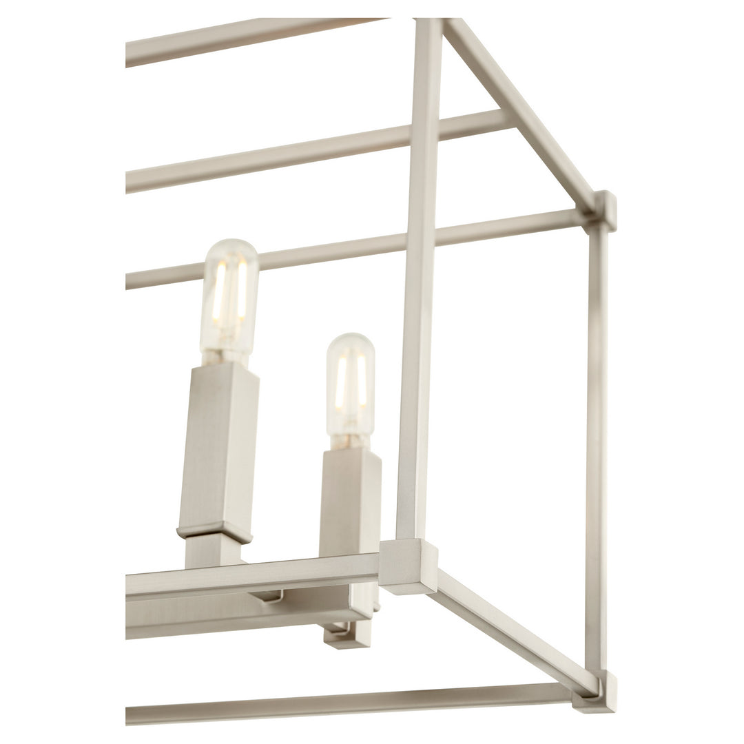 Quorum Olympus 656-8-65 Pendant Light - Satin Nickel