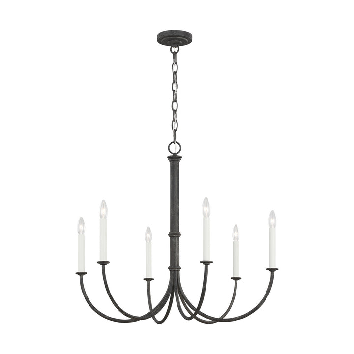 Visual Comfort Studio Champlain CC1146IO Chandelier Light - Iron Oxide