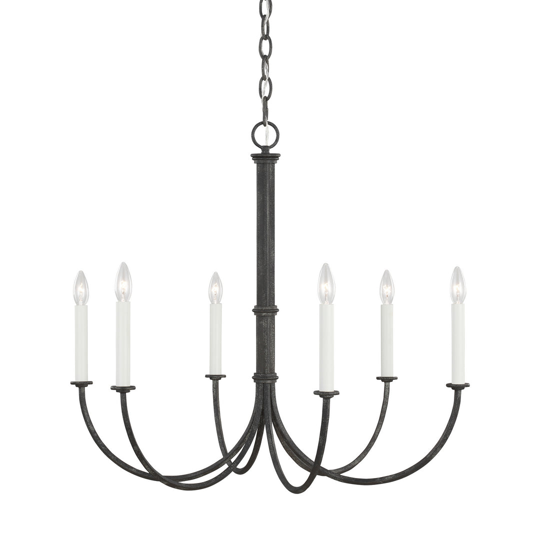 Visual Comfort Studio Champlain CC1146IO Chandelier Light - Iron Oxide