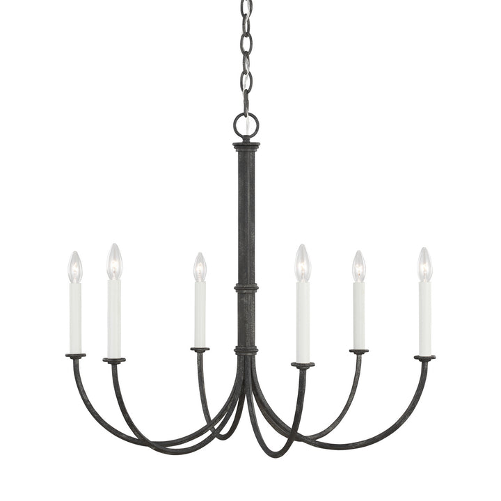 Visual Comfort Studio Champlain CC1146IO Chandelier Light - Iron Oxide
