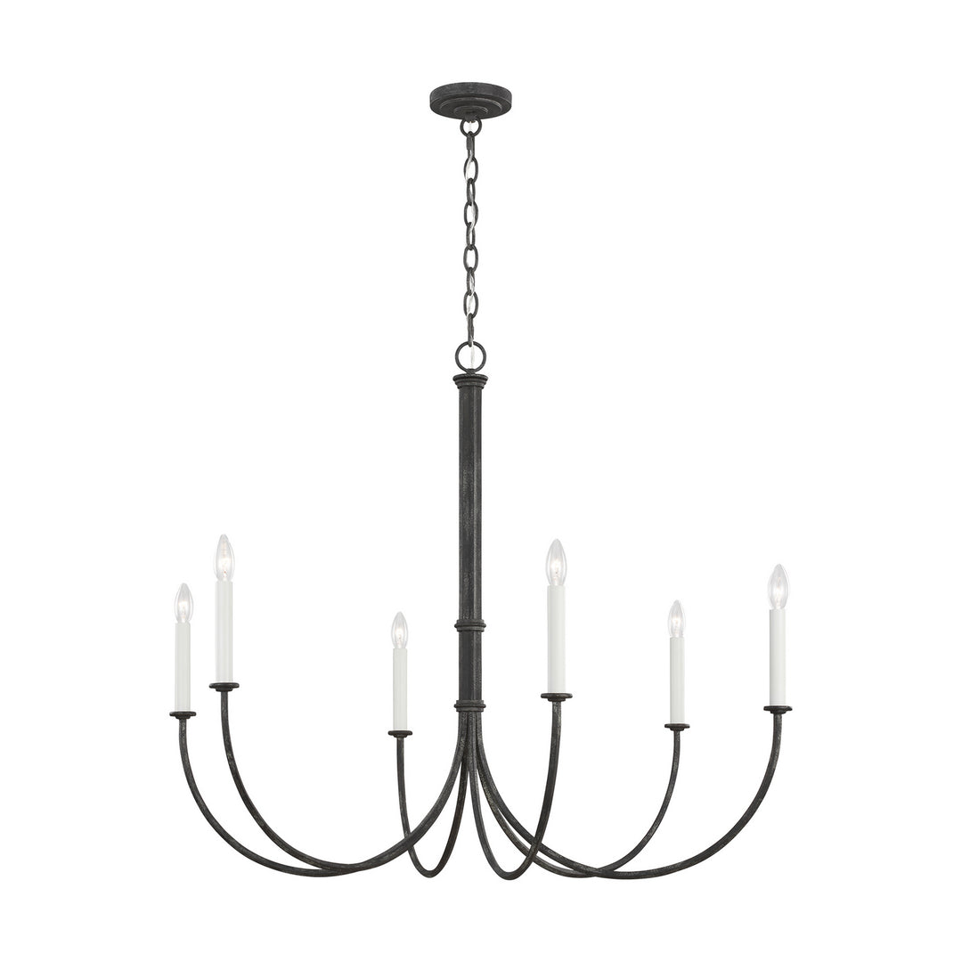 Visual Comfort Studio Champlain CC1156IO Chandelier Light - Iron Oxide