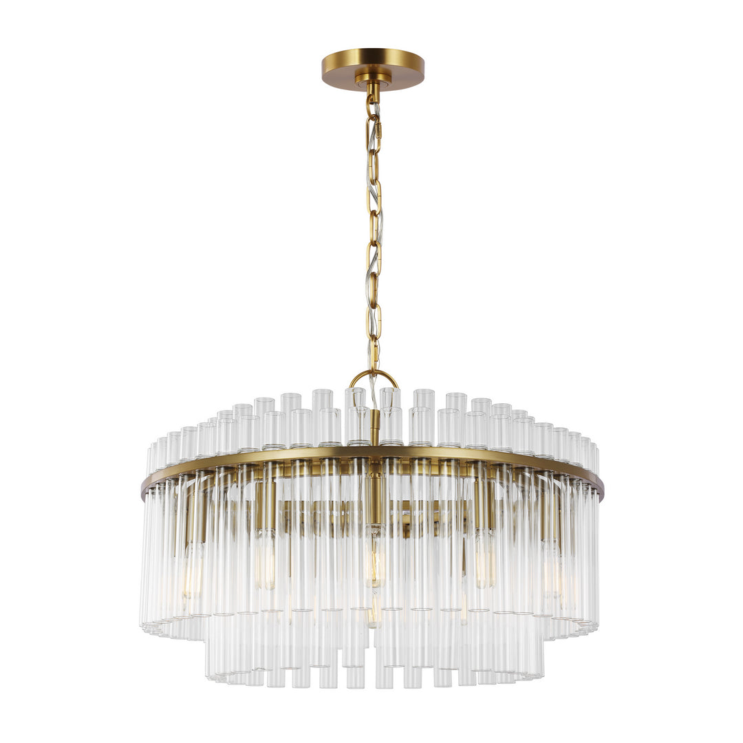 Visual Comfort Studio Beckett CC12812BBS Chandelier Light - Burnished Brass