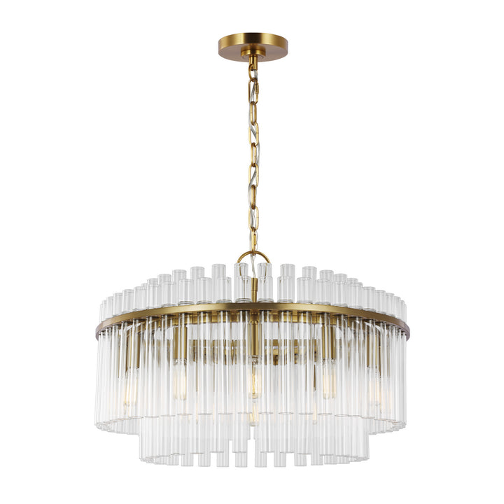Visual Comfort Studio Beckett CC12812BBS Chandelier Light - Burnished Brass