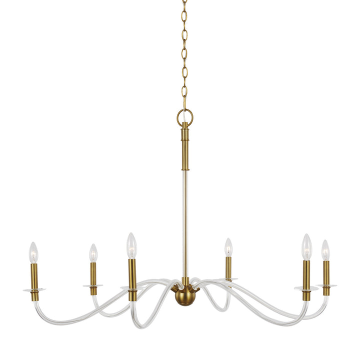 Visual Comfort Studio Hanover CC1326BBS Chandelier Light - Burnished Brass
