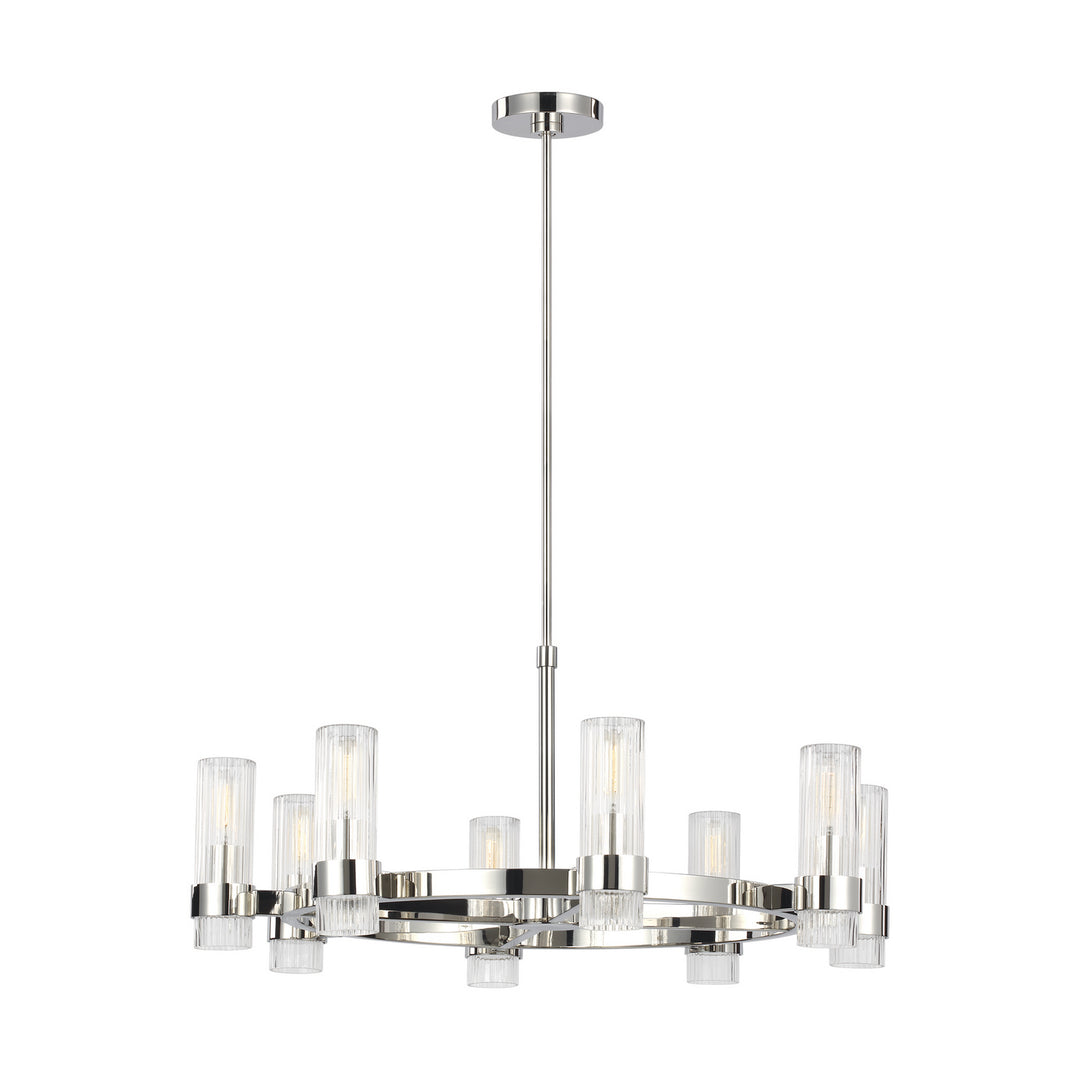 Visual Comfort Studio Geneva CC1378PN Chandelier Light - Polished Nickel