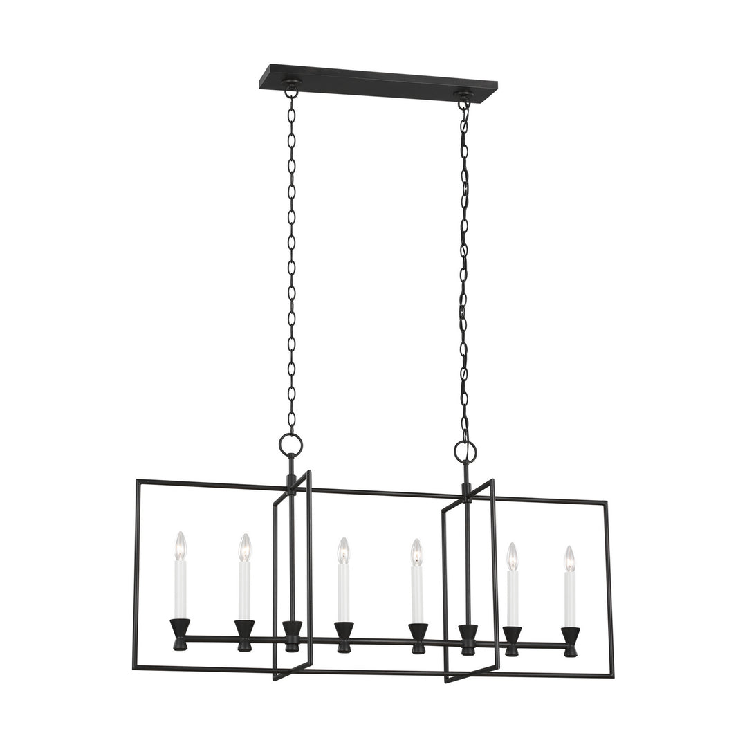 Visual Comfort Studio Keystone CC1406AI Pendant Light - Aged Iron