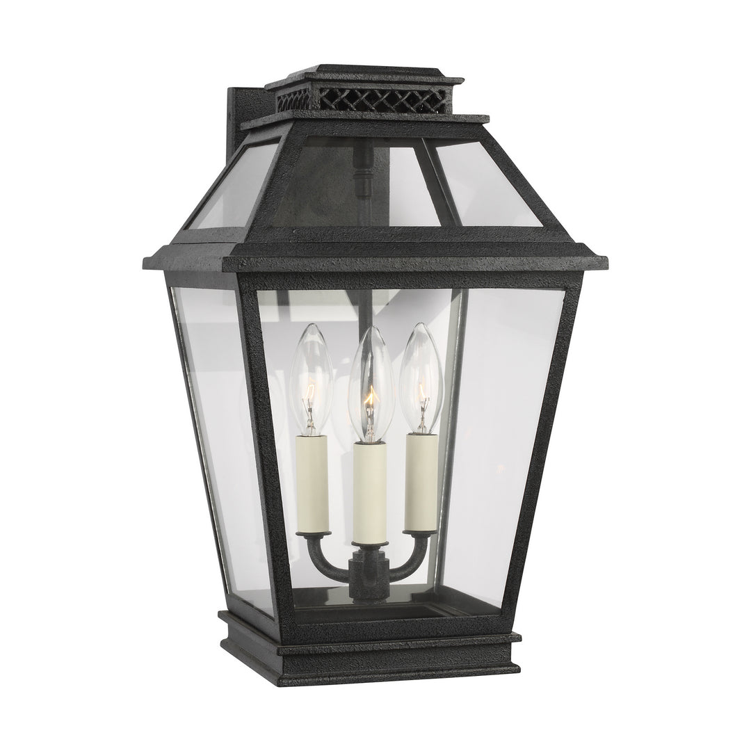 Visual Comfort Studio CO1023DWZ Falmouth Three Light Outdoor Wall Lantern Outdoor Bronze / Dark