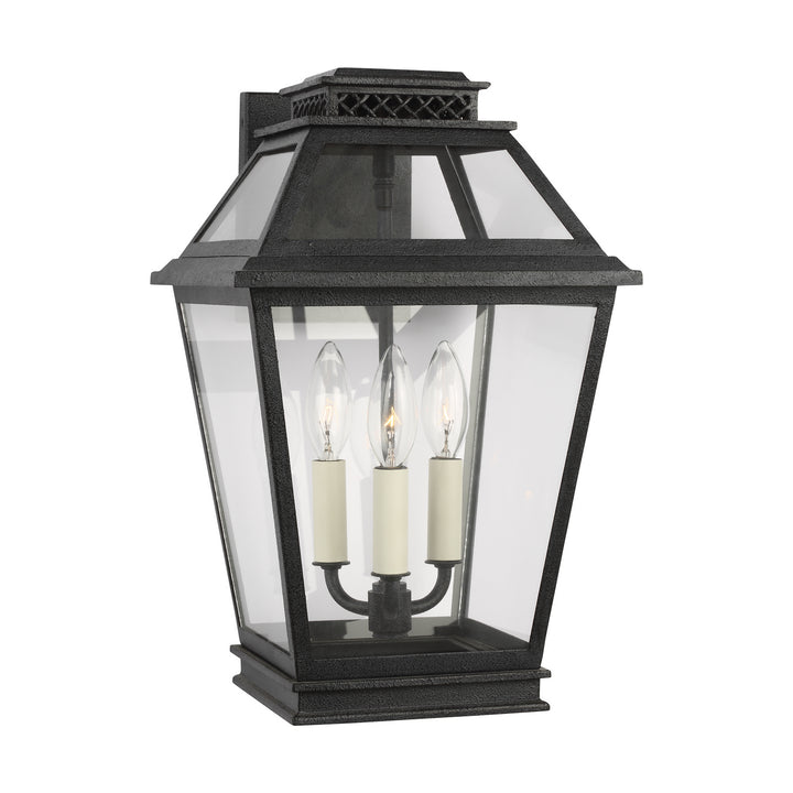 Visual Comfort Studio CO1023DWZ Falmouth Three Light Outdoor Wall Lantern Outdoor Bronze / Dark