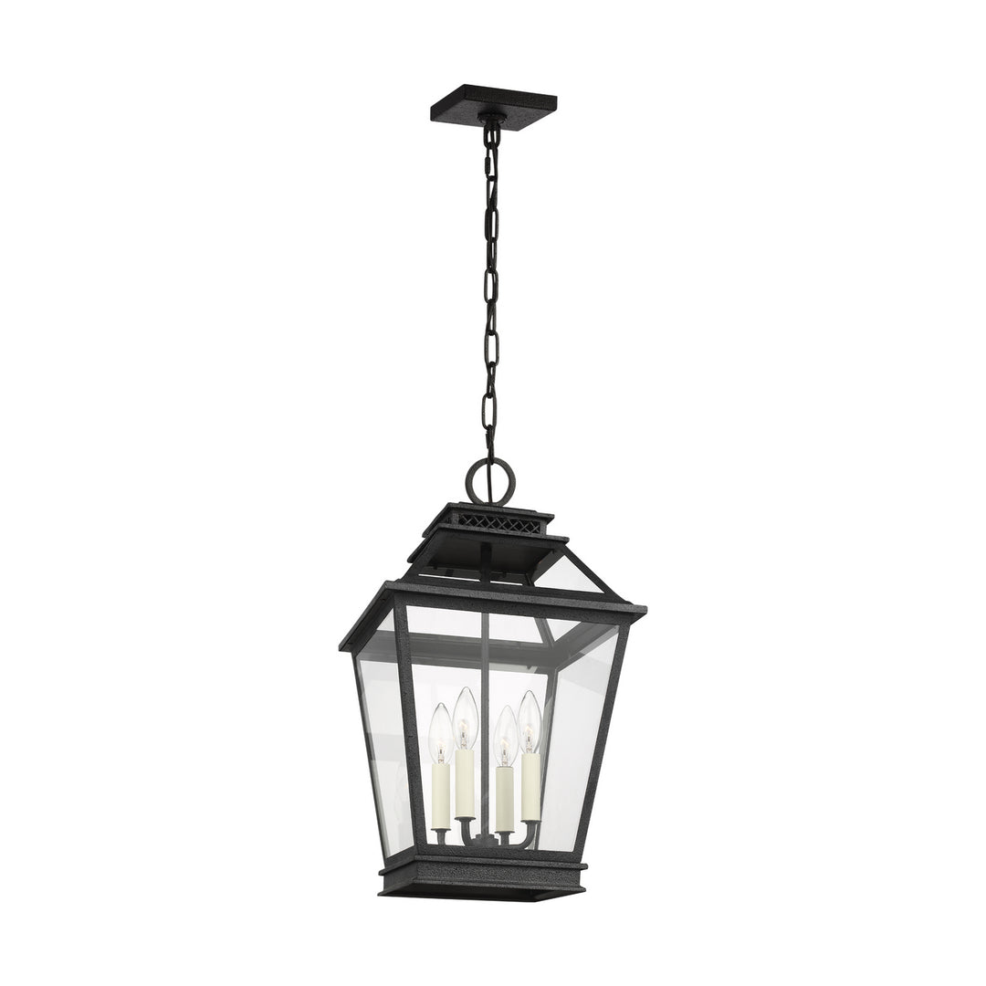 Visual Comfort Studio CO1054DWZ Falmouth Four Light Hanging Lantern Outdoor Bronze / Dark