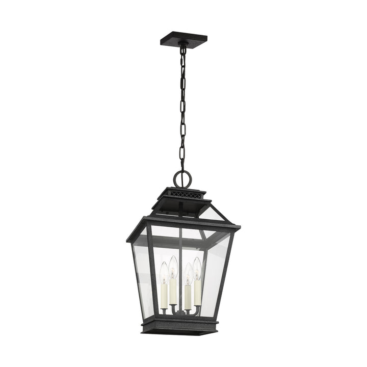Visual Comfort Studio CO1054DWZ Falmouth Four Light Hanging Lantern Outdoor Bronze / Dark