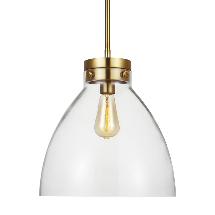 Visual Comfort Studio Garrett CP1121BBS Pendant Light - Burnished Brass