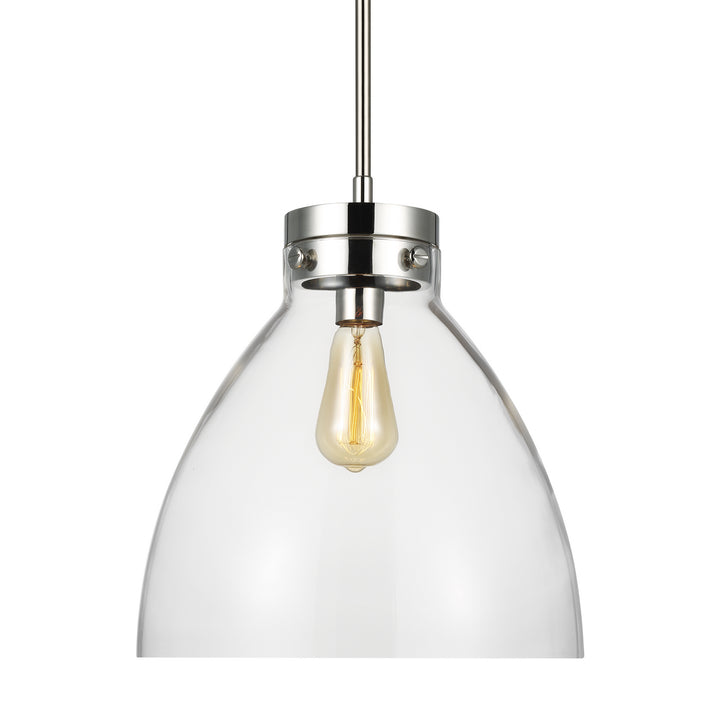 Visual Comfort Studio Garrett CP1121PN Pendant Light - Polished Nickel